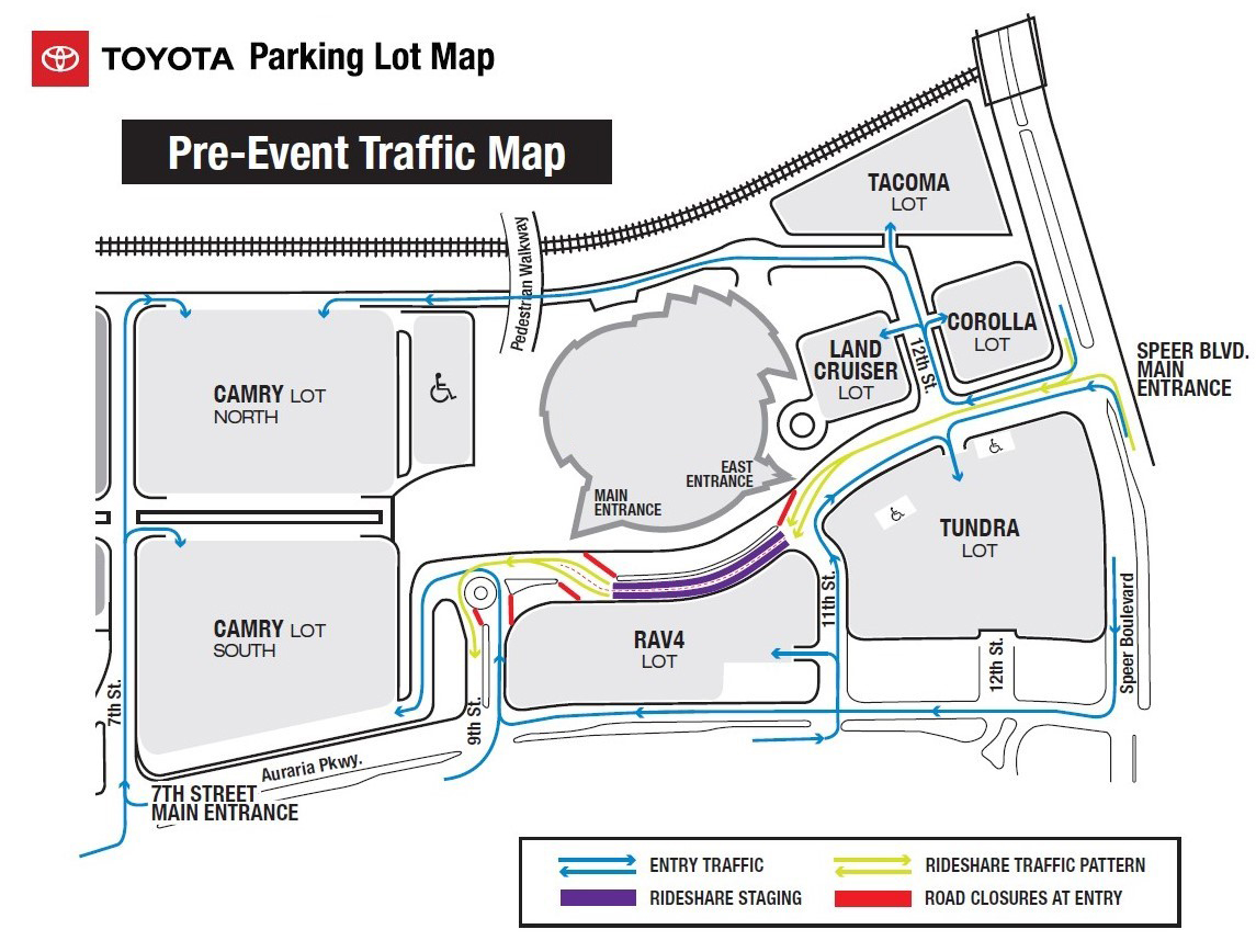 Parking & Directions Ball Arena