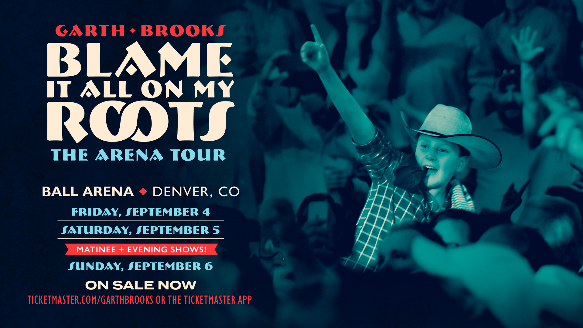 Garth Brooks - Blame It All On My Roots Arena Tour