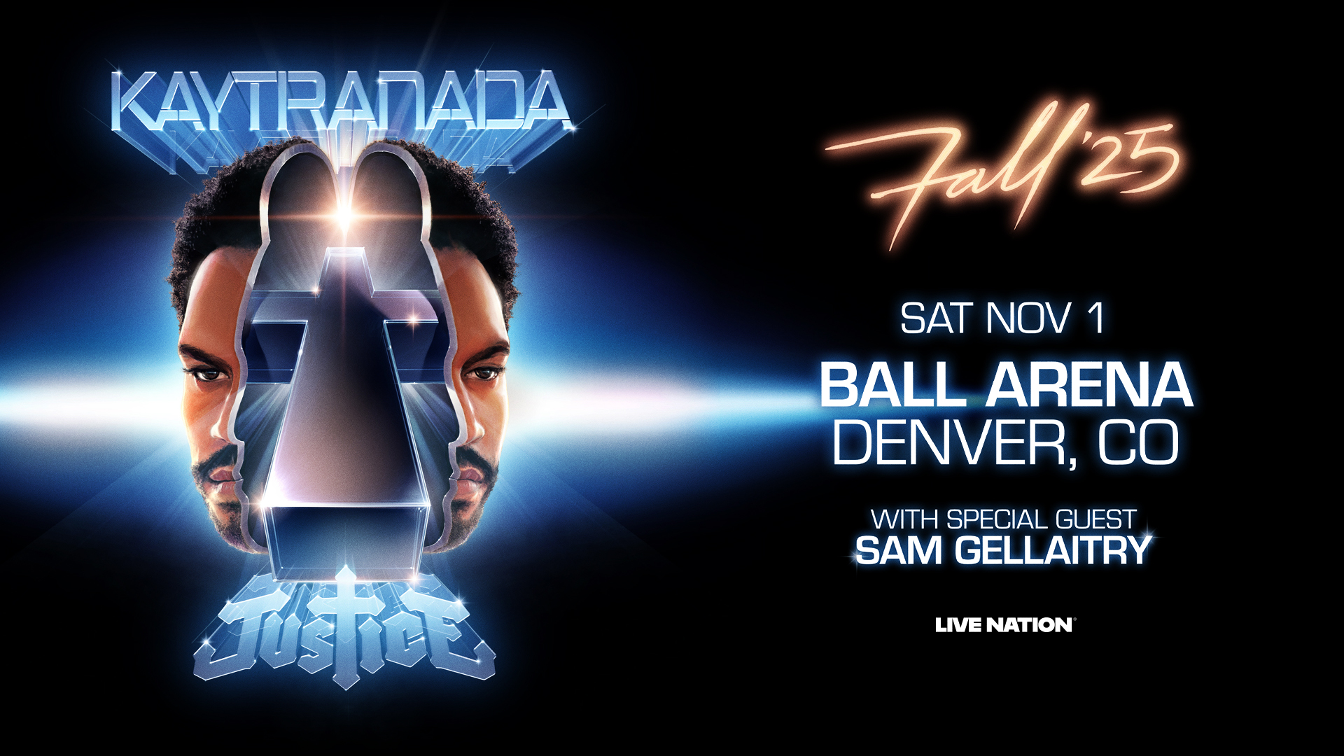 KAYTRANADA x JUSTICE TOUR