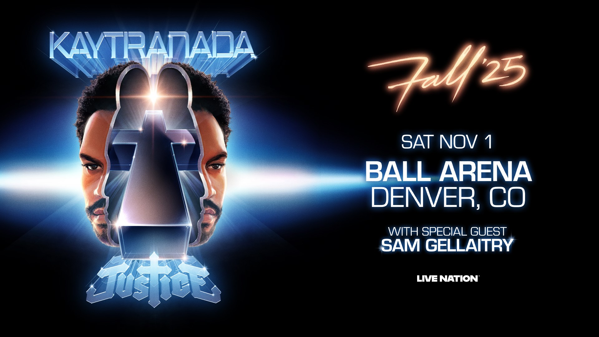 KAYTRANADA x JUSTICE TOUR